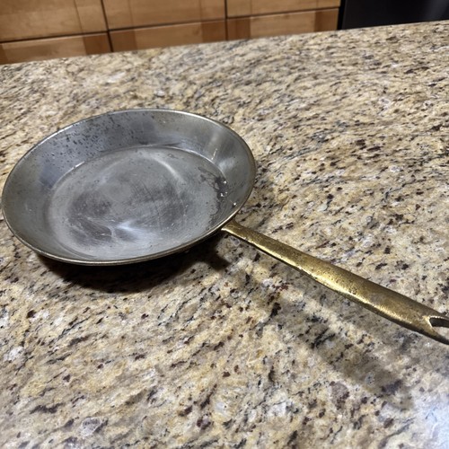 Metal copper frying pan - frying,