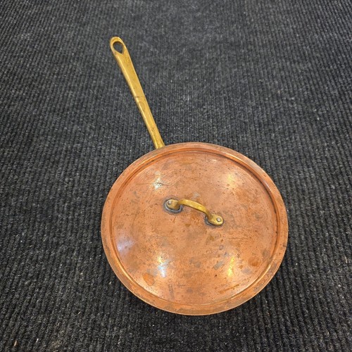 Vintage copper saute - vintage,