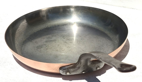Vintage 8inch copper frying - vintage,